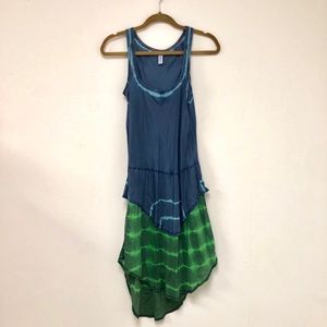 Hand Dyed silk dress
